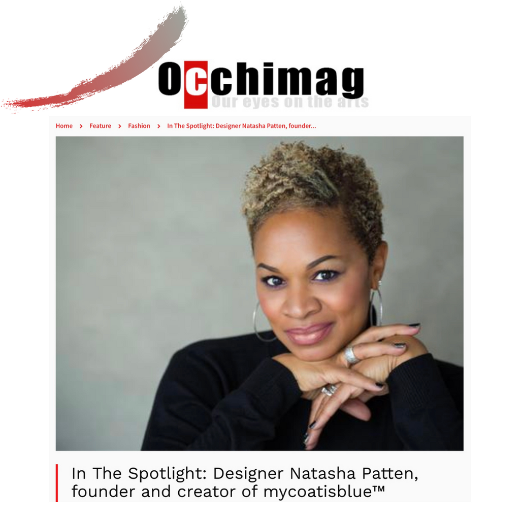 OCCHIMAGAZINE.COM - Spotlight on the Designer of mycoatisblue™️